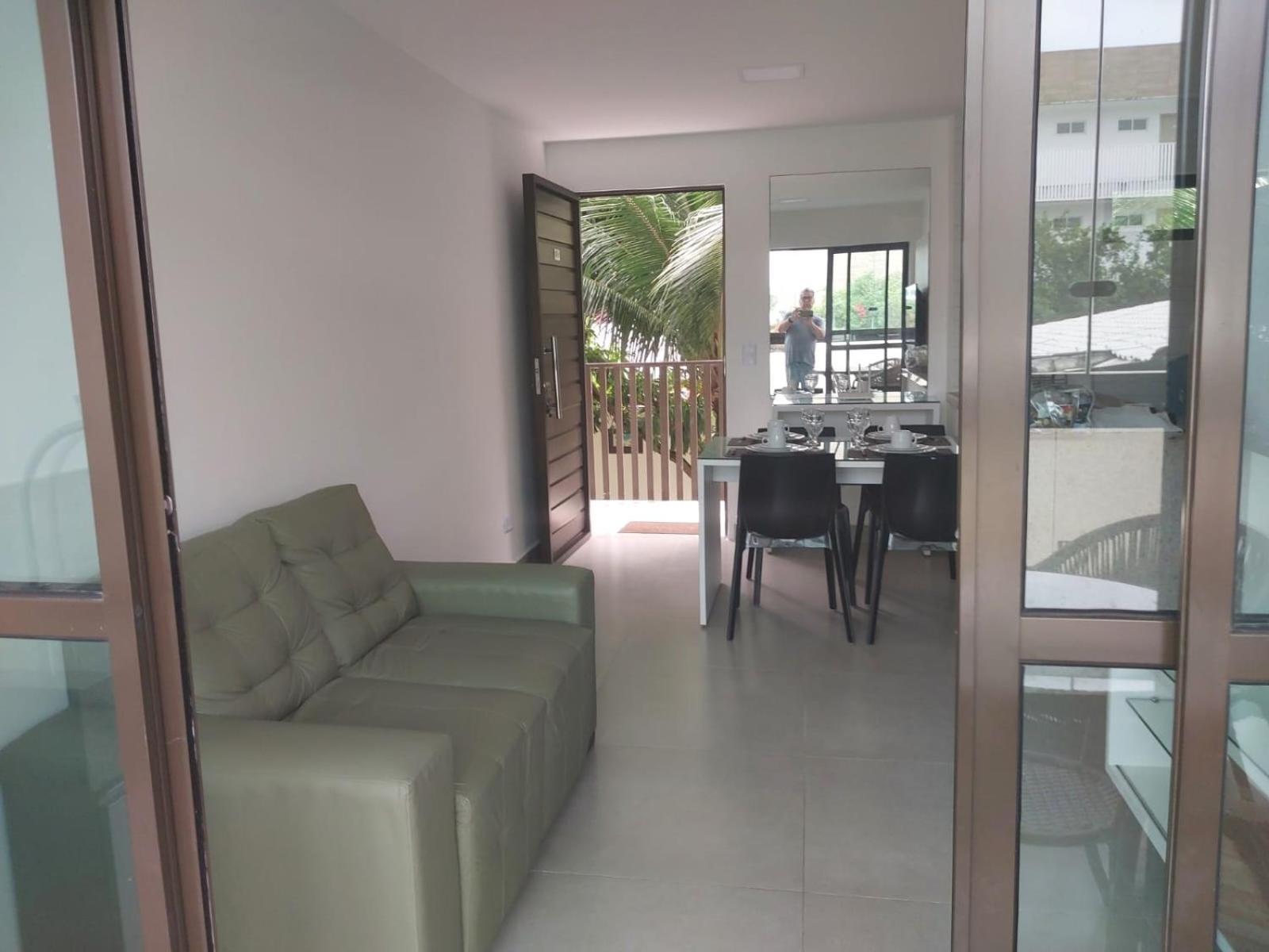 Flat em Porto de Galinhas a 50 metros do mar Exterior foto